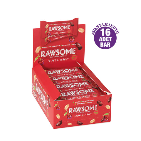 Vişneli & Yer Fıstıklı Meyve Ve Yemiş Barı 40g X 16 Adet