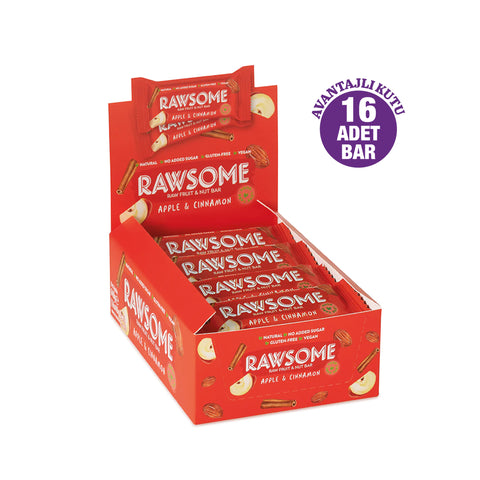 Elma ve Tarçınlı Meyve Ve Yemiş Barı 40g X 16 Adet