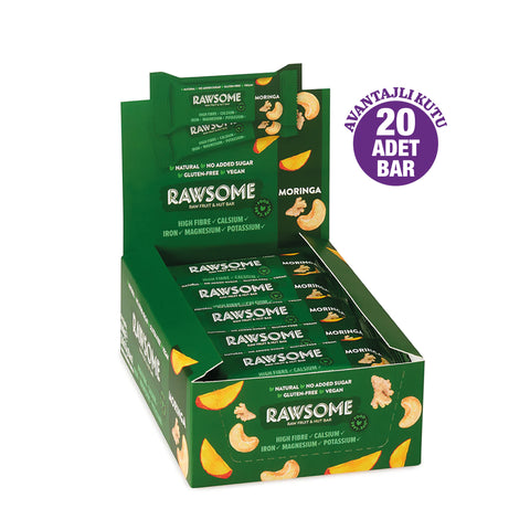 Moringa Bar Glutensiz Ve Vegan 33g X 20 Bar