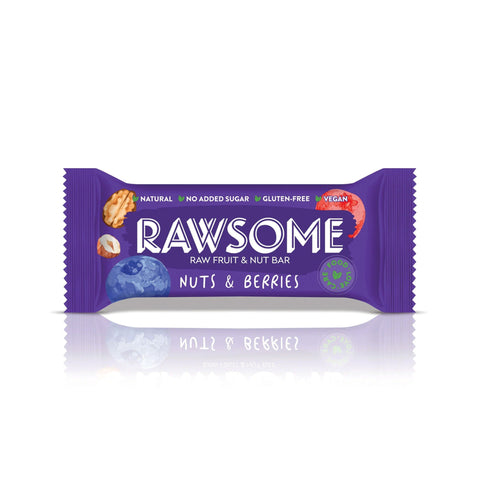 Orman Meyveli Glutensiz Ve Vegan Kuruyemiş Barı 40g Tekli