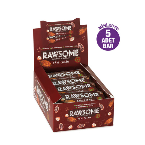 Kakaolu Glutensiz Ve Vegan Meyve Ve Yemiş Barı 40g X 5 Adet