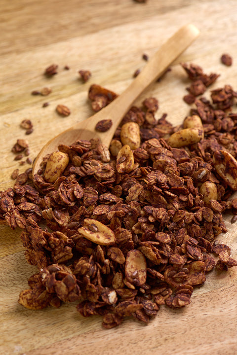 Glutensiz Yerfıstıklı Kakaolu Granola 250 g