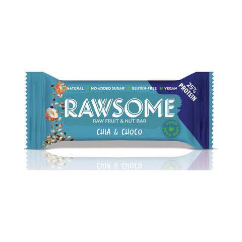 Rawsome Chia ve Kakao Çekirdekli Yüksek Proteinli Bar