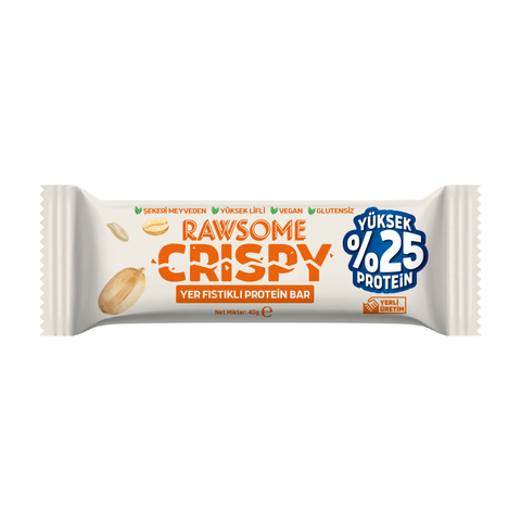 Rawsome Crispy Yer Fıstıklı Protein Bar