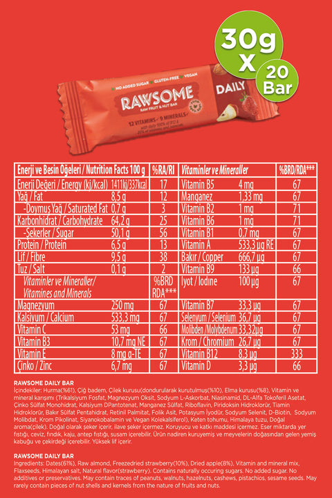 Daily bar (20 pcs.)