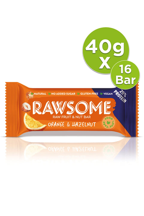 Orange &amp; Hazelnut bar (16 pcs.)